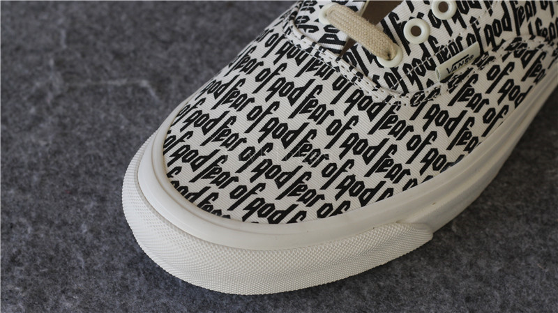 Top Fear Of God X Vans SK8 HI 2016 Fog